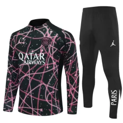 Paris Saint-Germain Sweat d'Entraînement Homme 2025-26 Quart-Zip Noire Paris Saint-Germain Sweat d'Entraînement Homme 2025-26 Quart-Zip Noire