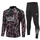 Paris Saint-Germain Sweat d'Entraînement Homme 2025-26 Quart-Zip Noire