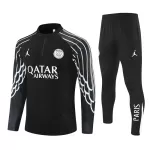 Paris Saint-Germain Sweat d'Entraînement Homme 2025-26 Quart-Zip Noire