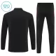 Portugal Sweat d'Entraînement Enfant 2025-26 Quart-Zip Noire