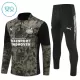 PSV Eindhoven Sweat d'Entraînement Enfant 2025-26 Quart-Zip Noire