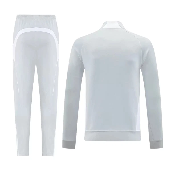 Real Madrid Ensemble Vestes d'Entraînement Homme 2025-26 Gris