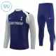 Tottenham Hotspur Sweat d'Entraînement Enfant 2025-26 Quart-Zip Navy