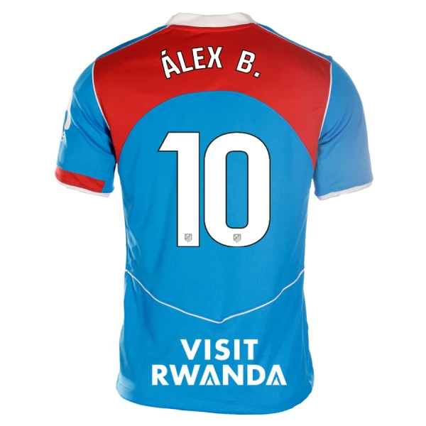 Maillot Atlético Madrid Alex B. 10 Homme Third 2025-26