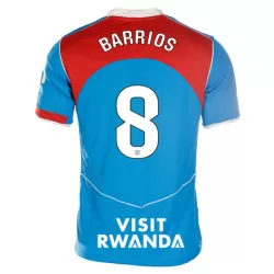 Maillot Atlético Madrid Barrios 8 Homme Third 2025-26 Maillot Atlético Madrid Barrios 8 Homme Third 2025-26