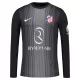 Maillot Gardien Atlético Madrid Enfant 2025-26 Noire Manches Longues