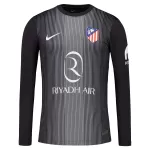 Maillot Gardien Atlético Madrid Homme 2025-26 Noire Manches Longues