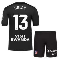 Maillot Gardien Atlético Madrid Oblak 13 Enfant 2025-26 Noire Maillot Gardien Atlético Madrid Oblak 13 Enfant 2025-26 Noire