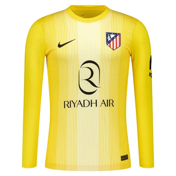 Maillot Gardien Atlético Madrid Oblak 13 Homme 2025-26 Jaune Manches Longues