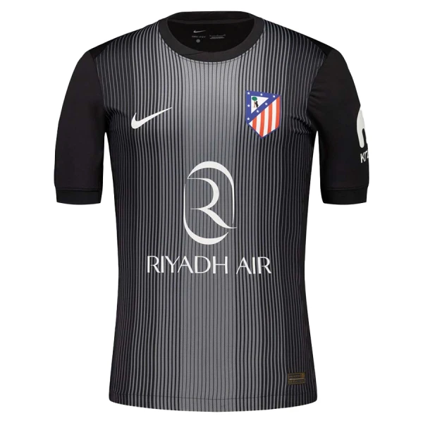 Maillot Gardien Atlético Madrid Oblak 13 Homme 2025-26 Noire