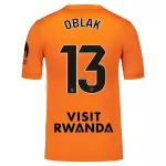 Maillot Gardien Atlético Madrid Oblak 13 Homme 2025-26 Orange