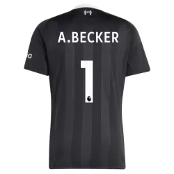 Maillot Gardien Liverpool A. Becker 1 Homme 2025-26 Noire Maillot Gardien Liverpool A. Becker 1 Homme 2025-26 Noire