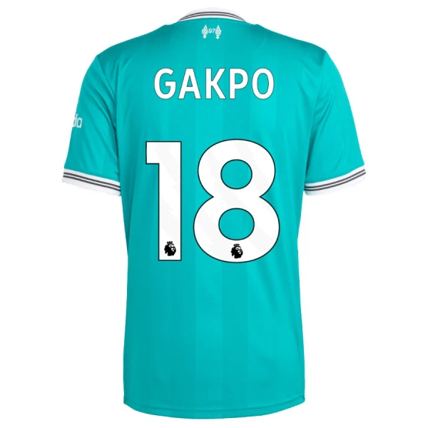 Maillot Liverpool Gakpo 18 Enfant Third 2025-26