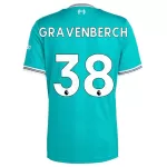 Maillot Liverpool Gravenberch 38 Homme Third 2025-26