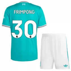 Maillot Liverpool Jeremie Frimpong 30 Enfant Third 2025-26 Maillot Liverpool Jeremie Frimpong 30 Enfant Third 2025-26