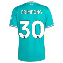 Maillot Liverpool Jeremie Frimpong 30 Homme Third 2025-26 Maillot Liverpool Jeremie Frimpong 30 Homme Third 2025-26
