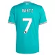 Maillot Liverpool Wirtz 7 Enfant Third 2025-26
