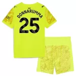 Maillot Gardien Manchester City Gianluigi Donnarumma 25 Enfant 2025-26 Jaune
