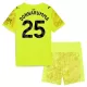 Maillot Gardien Manchester City Gianluigi Donnarumma 25 Enfant 2025-26 Jaune