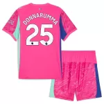 Maillot Gardien Manchester City Gianluigi Donnarumma 25 Enfant 2025-26 Rose