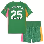 Maillot Gardien Manchester City Gianluigi Donnarumma 25 Enfant 2025-26 Verte