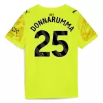 Maillot Gardien Manchester City Gianluigi Donnarumma 25 Homme 2025-26 Jaune