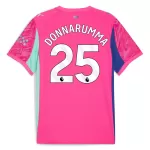 Maillot Gardien Manchester City Gianluigi Donnarumma 25 Homme 2025-26 Rose