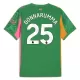 Maillot Gardien Manchester City Gianluigi Donnarumma 25 Homme 2025-26 Verte