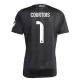 Maillot Gardien Real Madrid Courtois 1 Enfant 2025-26 Noire