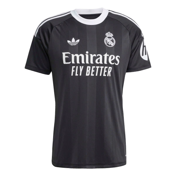 Maillot Gardien Real Madrid Courtois 1 Homme 2025-26 Noire