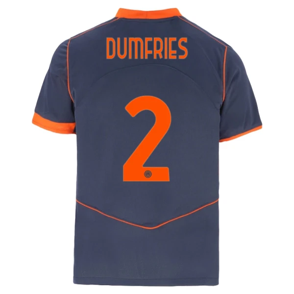 Maillot Inter Milan Dumfries 2 Homme Third 2025-26