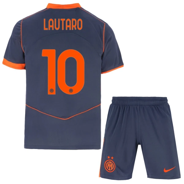 Maillot Inter Milan Lautaro Martinez 10 Enfant Third 2025-26