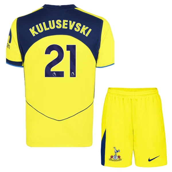 Maillot Tottenham Hotspur Kulusevski 21 Enfant Third 2025-26