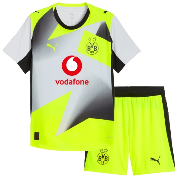 Maillot Borussia Dortmund Enfant Extérieur 2025-26 Maillot Borussia Dortmund Enfant Extérieur 2025-26
