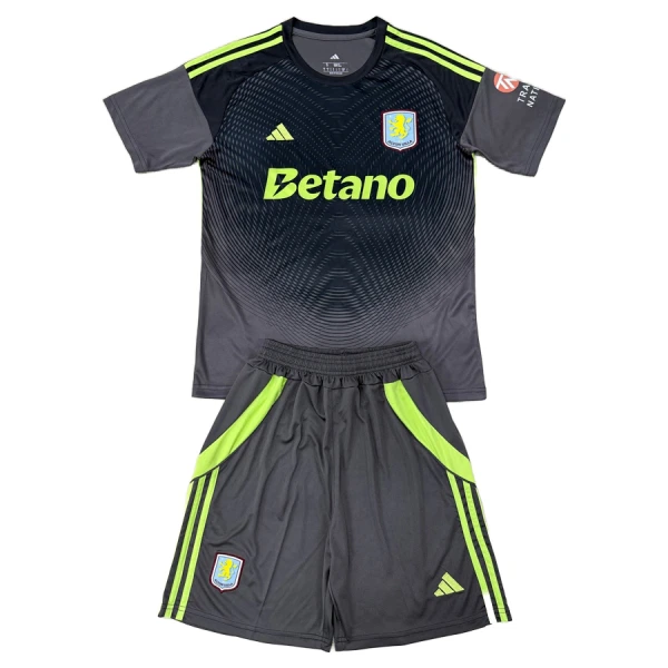 Maillot Gardien Aston Villa Enfant 2025-26 Noire Maillot Gardien Aston Villa Enfant 2025-26 Noire