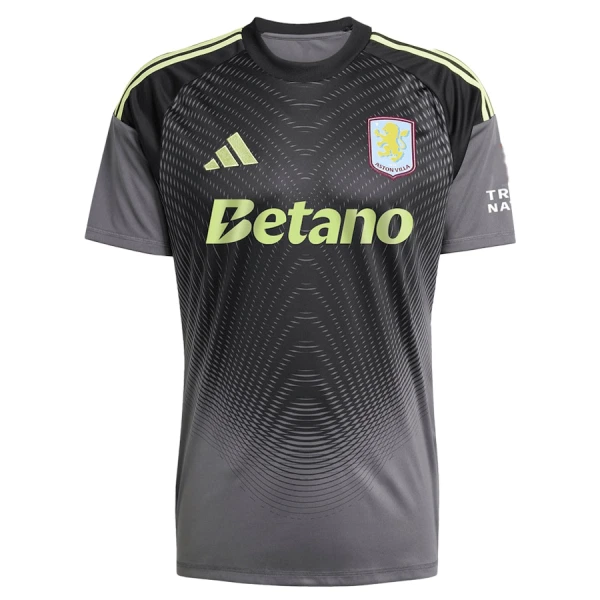 Maillot Gardien Aston Villa Homme 2025-26 Noire Maillot Gardien Aston Villa Homme 2025-26 Noire