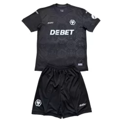 Maillot Gardien Wolverhampton Enfant 2025-26 Noire Maillot Gardien Wolverhampton Enfant 2025-26 Noire