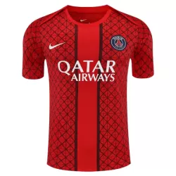 Maillot Paris Saint-Germain Pre-Match Homme 2025-26 Rouge Maillot Paris Saint-Germain Pre-Match Homme 2025-26 Rouge