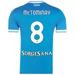 Maillot SSC Naples McTominay 8 Homme Domicile 2025-26
