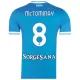 Maillot SSC Naples McTominay 8 Homme Domicile 2025-26
