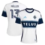 Maillot Vancouver Whitecaps FC Muller 13 Homme Domicile 2025-26