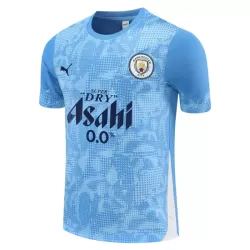 Manchester City Maillot d'Entraînement Homme 2025-26 Bleue Manchester City Maillot d'Entraînement Homme 2025-26 Bleue