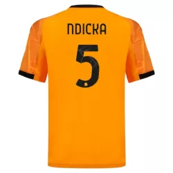 Maillot AS Roma Ndicka 5 Homme Extérieur 2025-26 Maillot AS Roma Ndicka 5 Homme Extérieur 2025-26