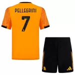 Maillot AS Roma Pellegrini 7 Enfant Extérieur 2025-26