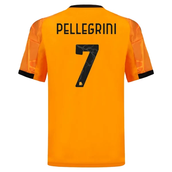 Maillot AS Roma Pellegrini 7 Enfant Extérieur 2025-26