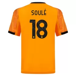 Maillot AS Roma Soule 18 Homme Extérieur 2025-26 Maillot AS Roma Soule 18 Homme Extérieur 2025-26