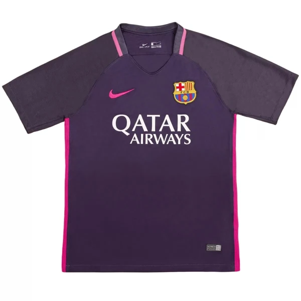Maillot FC Barcelone 2016-17 Homme Extérieur Rétro Maillot FC Barcelone 2016-17 Homme Extérieur Rétro