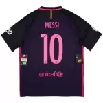 Maillot FC Barcelone Messi 10 2016-17 Homme Extérieur Rétro