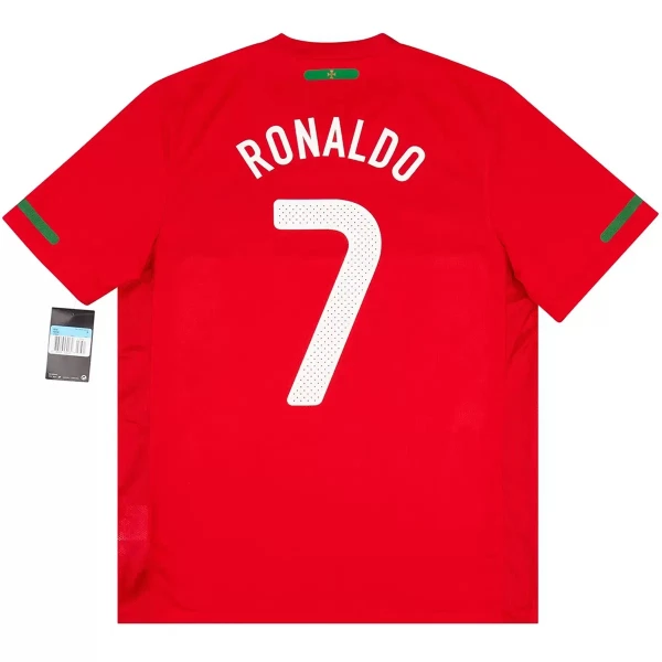 Maillot Portugal Ronaldo 7 2010 Homme Domicile Rétro Maillot Portugal Ronaldo 7 2010 Homme Domicile Rétro