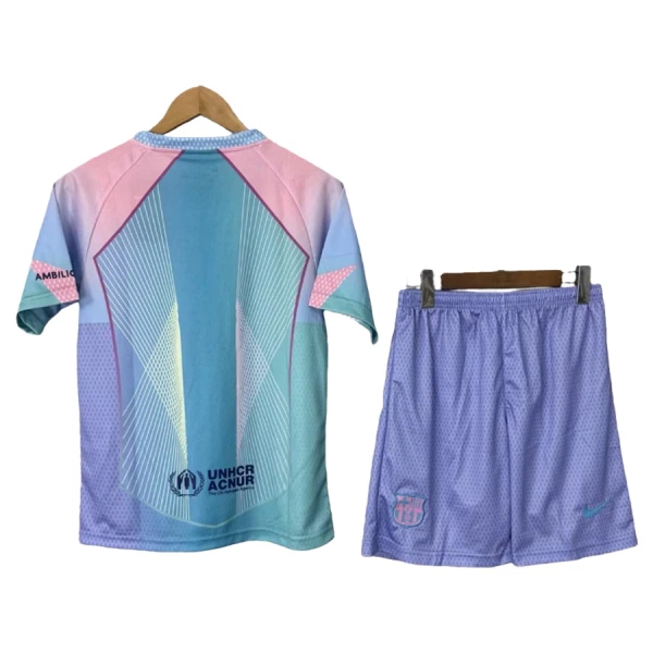Maillot FC Barcelone Enfant 2025-26 Bleue
